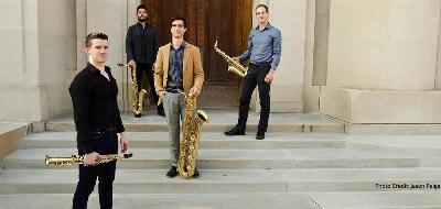 GVSU Saxophone Professor Dan Graser, Joe Girard, Danny Hawthorne-Foss, Zach Stern